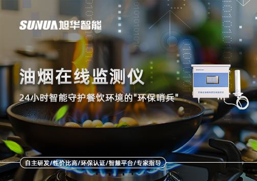 油烟在线监测仪：24小时智能守护餐饮环境的"环保哨兵"